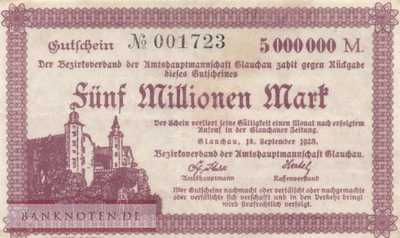 Glauchau - 5 Millionen Mark (#I23_1802a-2_XF)