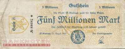 München Gladbach - 5 Millionen Mark (#I23_3675o-1_VG)