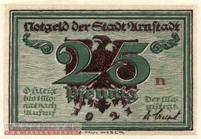 Arnstadt - 25  Pfennig (#SS0043_2-3_UNC)