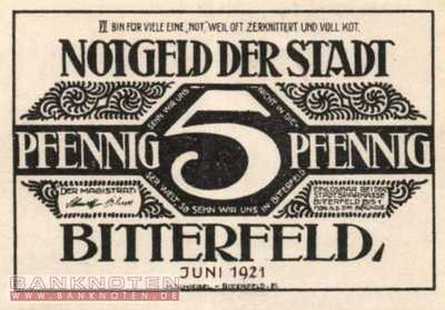 Bitterfeld - 5  Pfennig (#SS0111_1-1-07_UNC)