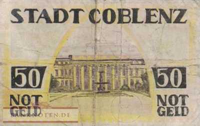 Coblenz - 50  Pfennig (#SS0233_1-2-1_VG)