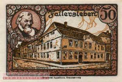 Fallersleben - 50  Pfennig (#SS0360_1-3-1_UNC)