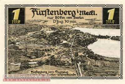 Fürstenberg in Mecklenburg - 1  Mark (#SS0402_11-5-2_UNC)