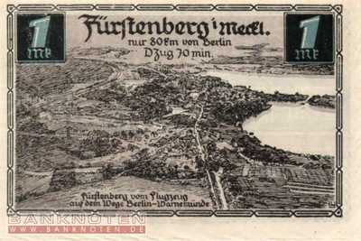 Fürstenberg in Mecklenburg - 1  Mark (#SS0402_9-5-2_UNC)