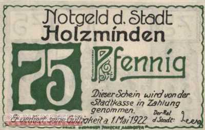 Holzminden - 75  Pfennig (#SS0625_1-3_UNC)