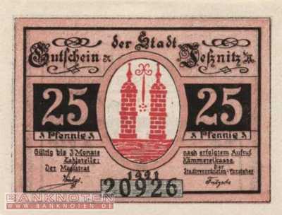 Jessnitz - 25  Pfennig (#SS0659_1a-2_UNC)