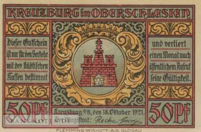Kreuzburg - 50  Pfennig (#SS0744_2-2-2_UNC)