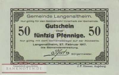 Langenaltheim - 50  Pfennig (#SS0766_1a-2_AU)