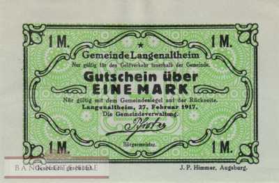 Langenaltheim - 1  Mark (#SS0766_3aWZ-3_AU)