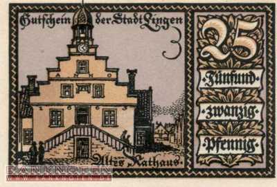 Lingen - 25  Pfennig (#SS0803_2a-1_UNC)