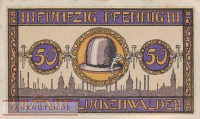 Luckenwalde - 50  Pfennig (#SS0817_1-2_AU)