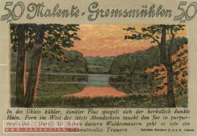 Malente-Gremsmühlen - 50  Pfennig (#SS0864_3-1_UNC)