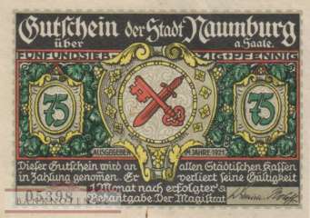 Naumburg - 75  Pfennig (#SS0928_7-2-3_AU)