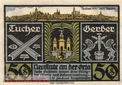 Neustadt a. d. Orla - 50  Pfennig (#SS0965_2-1_UNC)