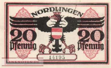 Nördlingen - 20  Pfennig (#SS0978_4a-5_AU)