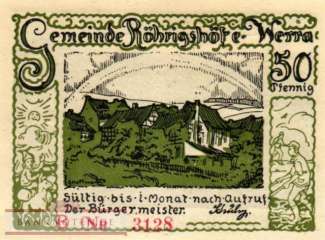 Röhrishöfe - 50  Pfennig (#SS1132_1a-B_UNC)