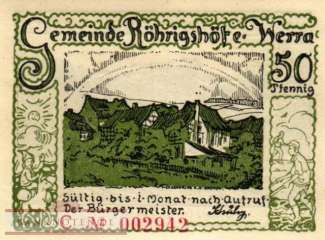 Röhrishöfe - 50  Pfennig (#SS1132_1a-C_UNC)