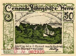 Röhrishöfe - 50  Pfennig (#SS1132_1a-D_UNC)