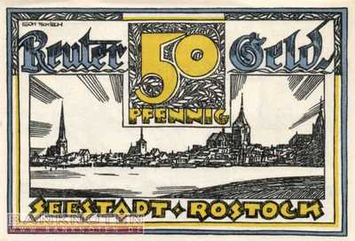 Rostock - 50  Pfennig (#SS1138_1-3_UNC)