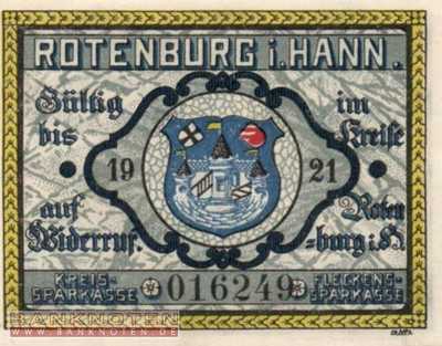 Rotenburg i. Hann. - 25  Pfennig (#SS1139_1_AU)