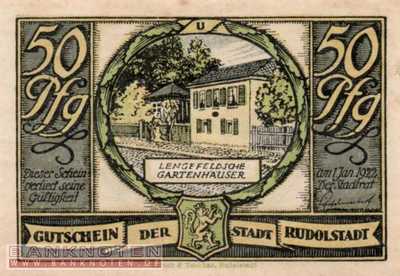 Rudolstadt - 50  Pfennig (#SS1146_1a-02_UNC)