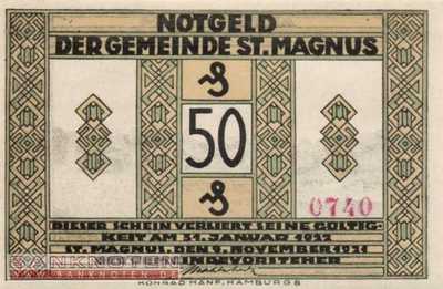 St. Magnus - 50  Pfennig (#SS1166_1-2-1_UNC)