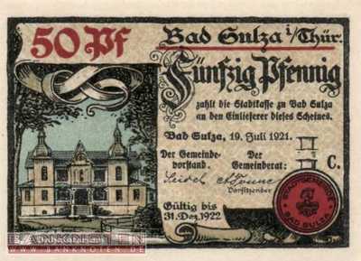 Bad Sulza - 50  Pfennig (#SS1304_1a-3_UNC)