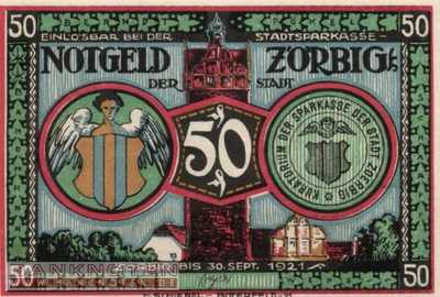 Zörbig - 50  Pfennig (#SS1475_4b-9_UNC)