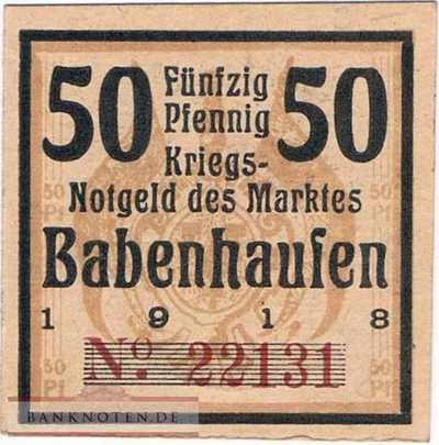 Babenhausen - 50  Pfennig (#VAB001_1b_UNC)