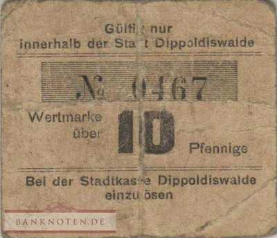 Dippoldiswalde - 10  Pfennig (#VAD020_3a_F)