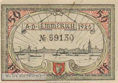Emmerich - 50  Pfennig (#VAE018_6b_AU)