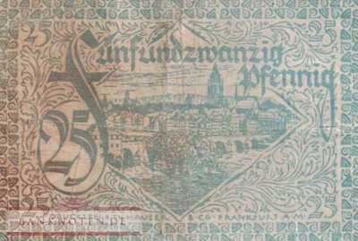 Frankfurt am Main - 25  Pfennig (#VAF016_3b_VG)