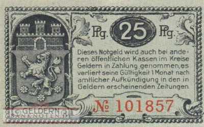Geldern - 25  Pfennig (#VAG005_3a_AU)