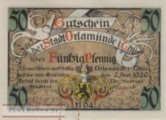 Orlamünde - 50  Pfennig (#VAO024_2d_AU)