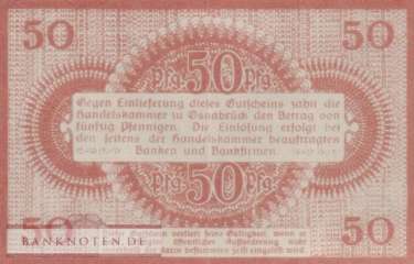 Osnabrück - 50  Pfennig (#VAO026_3f_XF)