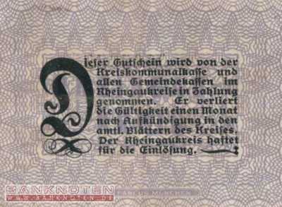 Rheingaukreis - 25  Pfennig (#VAR028_1b_VF)