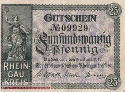 Rheingaukreis - 25  Pfennig (#VAR028_1b_VF)