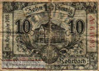 Rohrbach - 10  Pfennig (#VAR038_1a_VG)