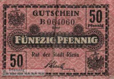 Riesa - 50  Pfennig (#VAR29_3b_F)