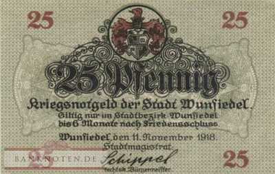 Wunsiedel - 25  Pfennig (#VAW066_4e_UNC)