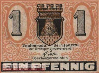 Zeulenroda - 1  Pfennig (#VAZ008_7a_UNC)