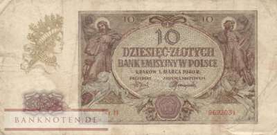 Deutschland - 10  Zloty (#ZWK-029a_F)