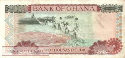 Ghana - 2.000  Cedis (#030b_VF)