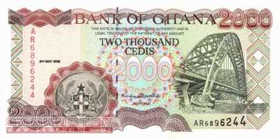 Ghana - 2.000  Cedis (#033c_UNC)