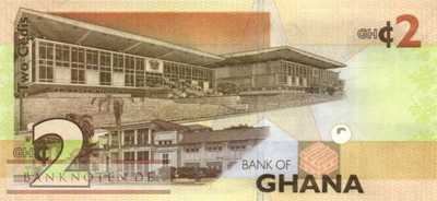 Ghana - 2  Cedis (#037Ab_UNC)