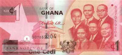 Ghana - 1  Cedi (#037c_UNC)