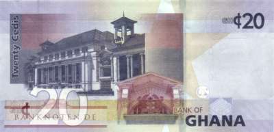 Ghana - 20  Cedis (#048b_UNC)