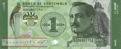 Guatemala - 1  Quetzal (#129_UNC)