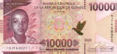 Guinea - 10.000  Francs Guinéens (#049Ab_UNC)