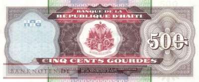 Haiti - 500  Gourdes (#270b_UNC)